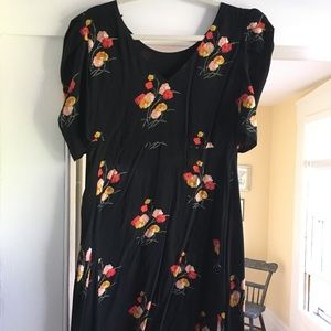 Zara Floral Midi Dress